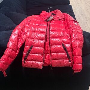 Moncler Red Puffer Jacket